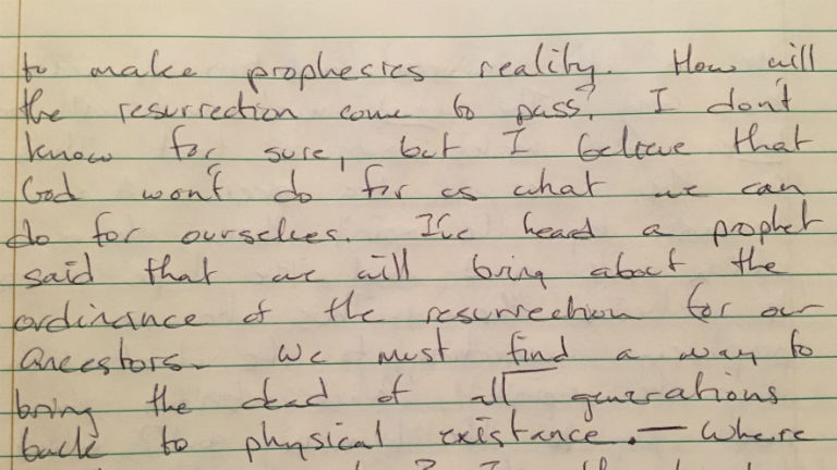 "A Missionary's Practical Faith in Resurrection" by Lincoln Cannon