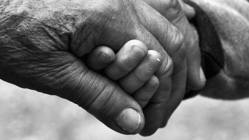 Old and Young Hands