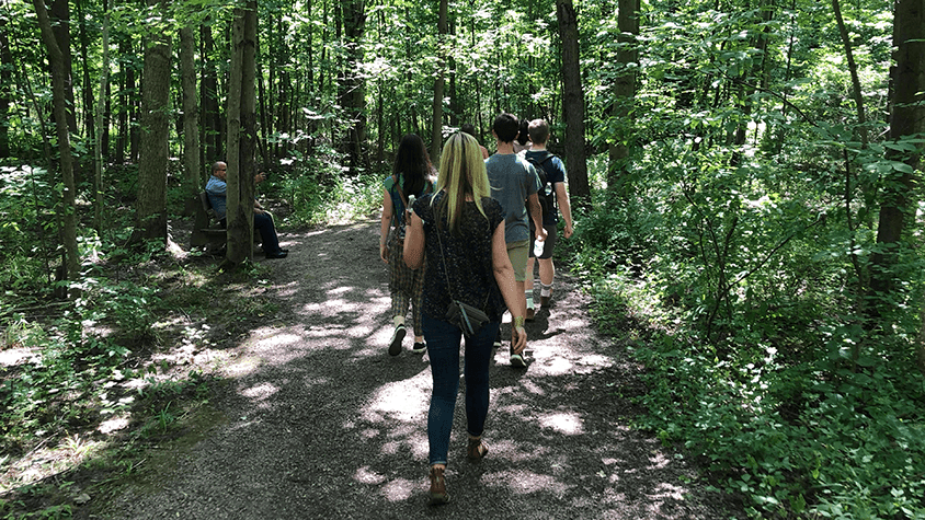 Cannon Family in the Sacred Grove